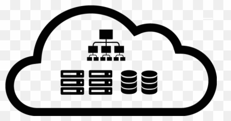 Cloud Computing For Beginners - Black And White Emoji