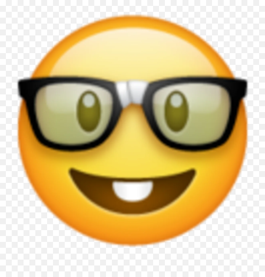 Significado De Los Emojis De Whatsapp - Whatsapp Nerd With Glasses Emoji,Emoji De Risa