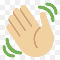 Twemoji2 1f44b - Waving Hand Emoji