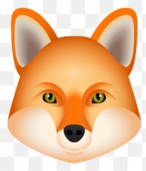 Fox Emoji Transparent - Happy,Fox Emoji Android