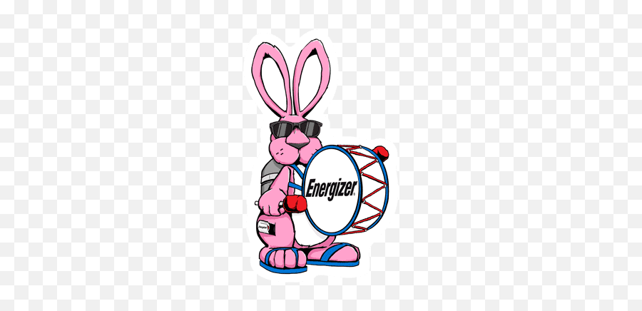 Energizer Bunny Stickers - Energizer Bunny Emoji,Onigiri Emoji