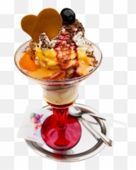 Ice Cream Parlour Images - Peach Parfaits Emoji