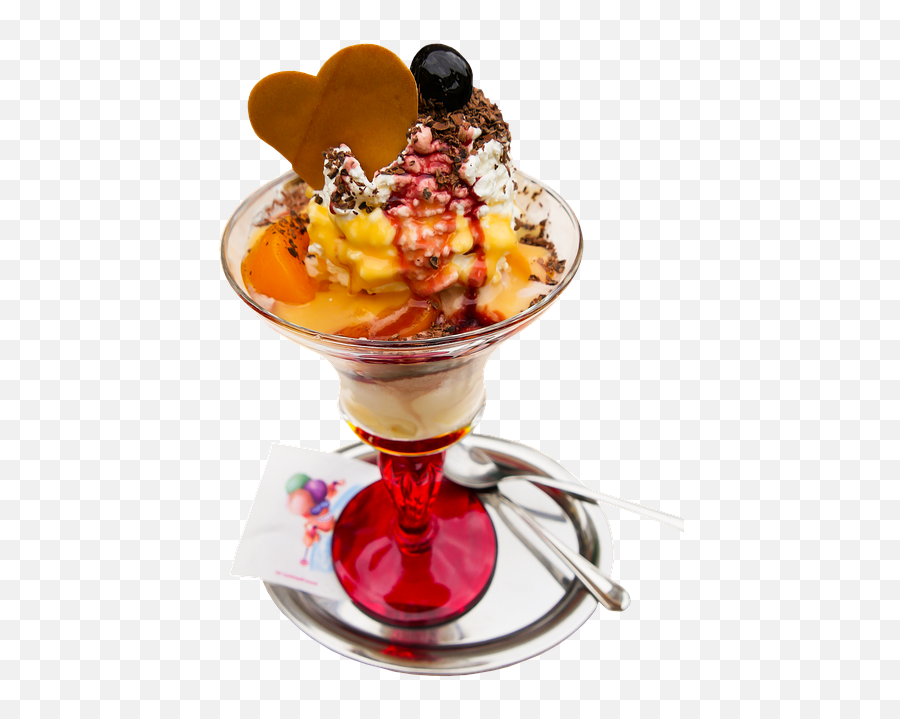 Ice Cream Parlour Ice Cream Images - Peach Ice Cream Parfaits Emoji,Raspberries Emoticon
