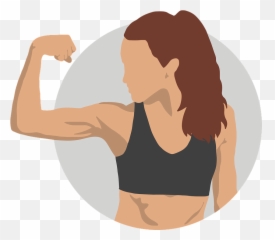 Woman Girl Workout - Girl Emoji,Sweat Emoji Text