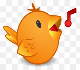 Songbird - Cartoon Emoji,Bird Emoji