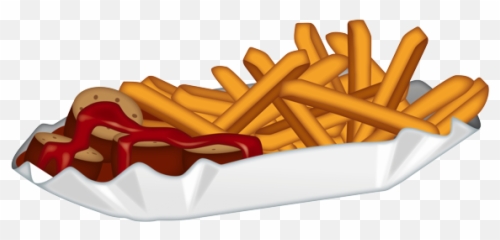 Currywurst With Fries - Dodger Dog Emoji,Corn Dog Emoji