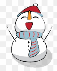 Snowman Stickers - Clip Art Emoji,Snowman Emoticon