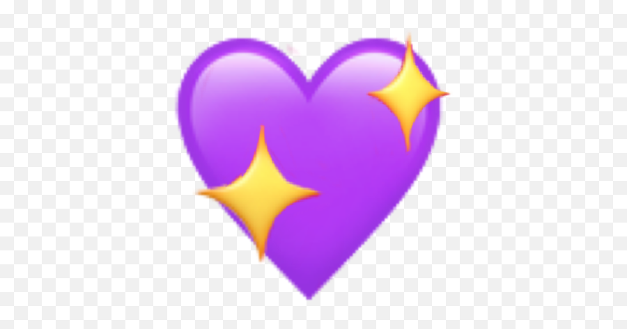 Heart Emoji Emojis Purple Sparkle Pink - Heart,Different Color Heart Emojis