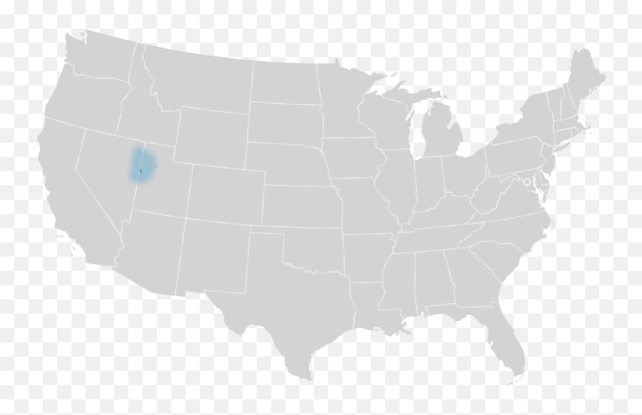 Goshute Map - Map Of The United States Blue Emoji,American Indian Flag Emoji