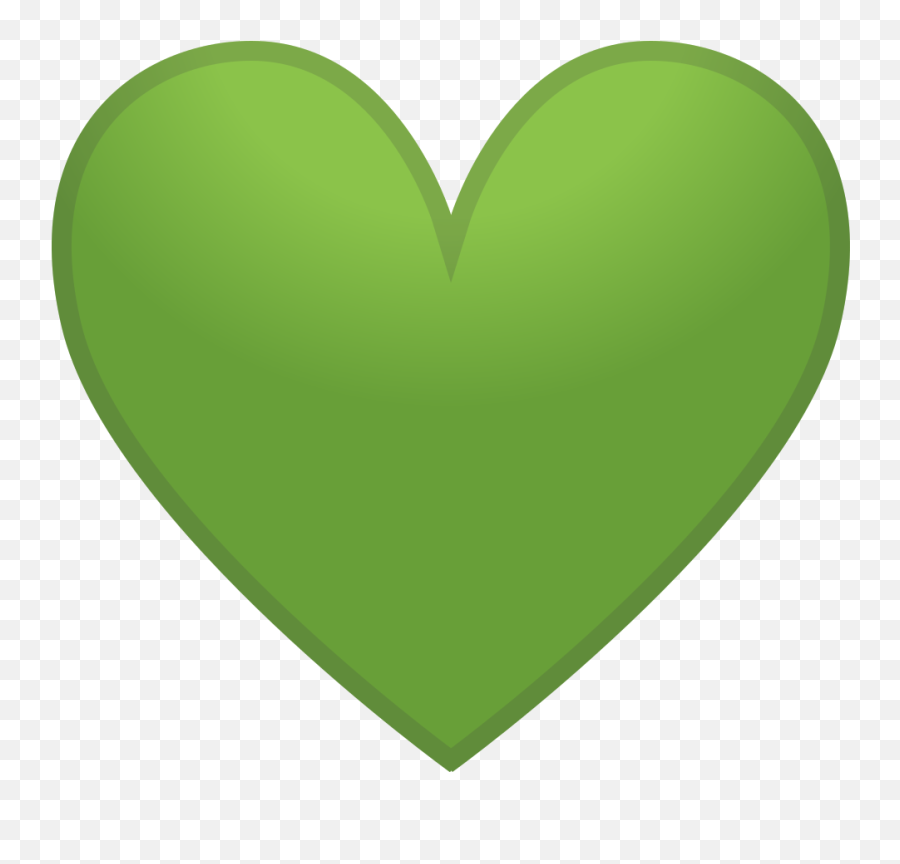 Green Heart Icon - Green Heart Icon Png Emoji,Hear Emoji