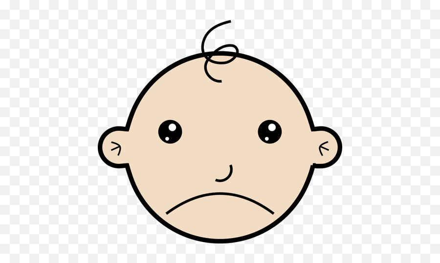Sad Baby - Sad Baby Clipart Emoji,Baby Crawling Emoji
