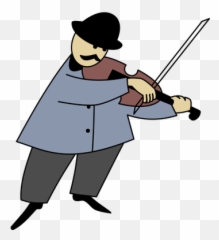 Fiddler Vector Illustration - Clipart Emoji