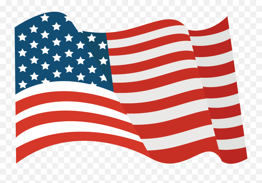 National Flying States Flag Clipart Png - Flying Us Flag Png Emoji,Canada Flag Emoticon