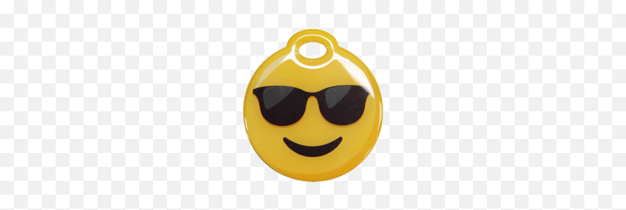 Emoji Luggage Tags - Smiley,Sunglass Emoji