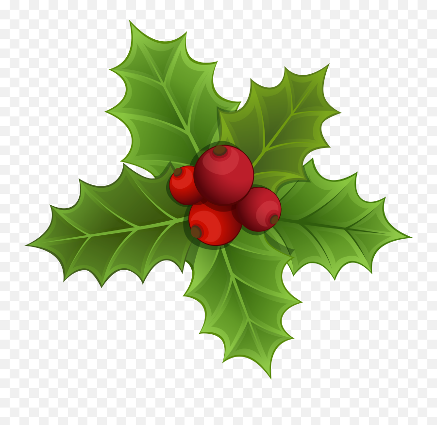 Mistletoe Png Clipart Image Png - Clipart Transparent Background Christmas Red Berries Emoji,Mistletoe Emoji