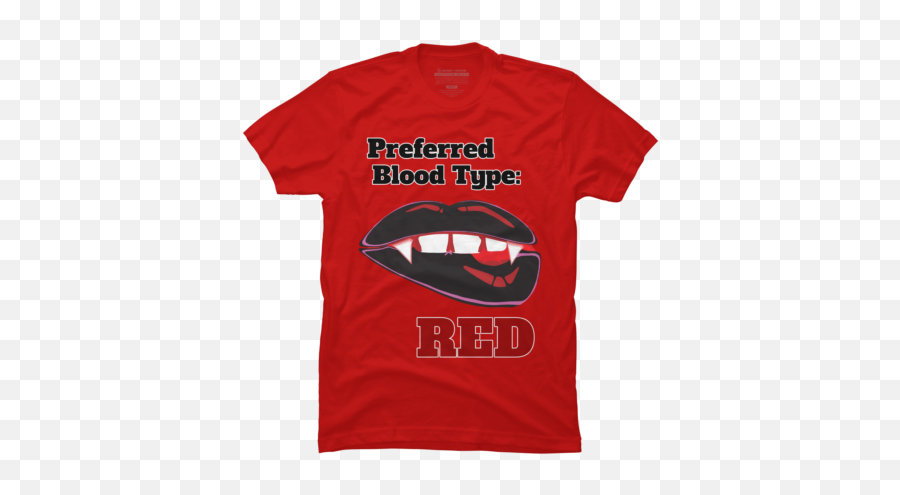 Red Vampire T Shirts Tanks And Hoodies - Original Legend Of Zelda T Shirt Emoji,Blood Type B Emoji