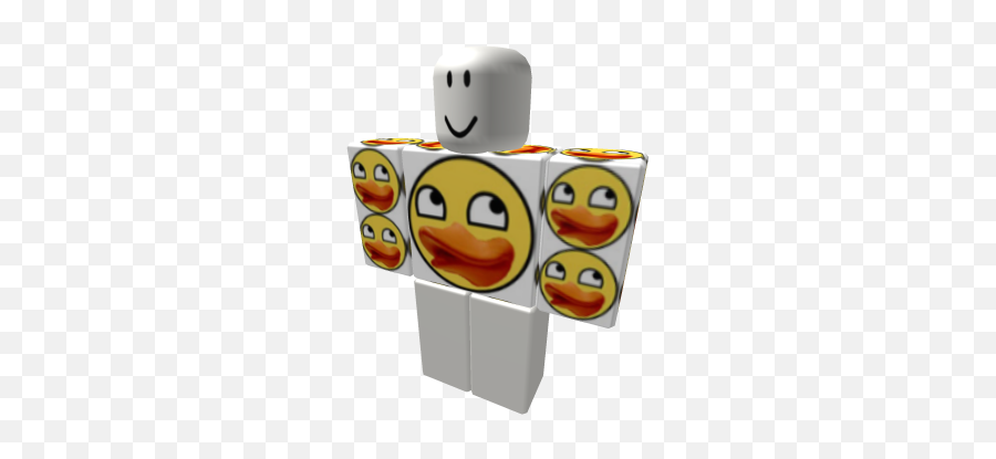 Teh Epic Duck Face - Roblox Hawaiian Shirt Roblox Emoji,Duck Emoticon
