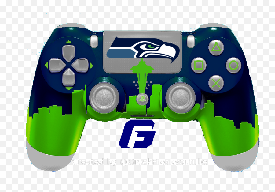 Ps4 Controller Concept Seattle Seahawks - Kansas City Chiefs Ps4 Controller Emoji,Ps4 Emoji