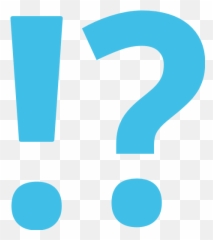 List Of Android Symbol Emojis For Use As Facebook Stickers - Question Exclamation Marks