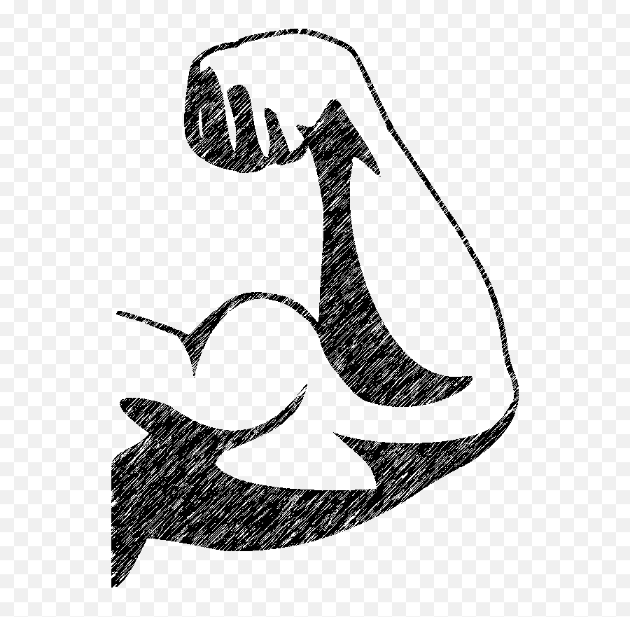 Muscular Arm Clip Art - Muscles Logo Transparent Emoji,Horse Muscle Emoji