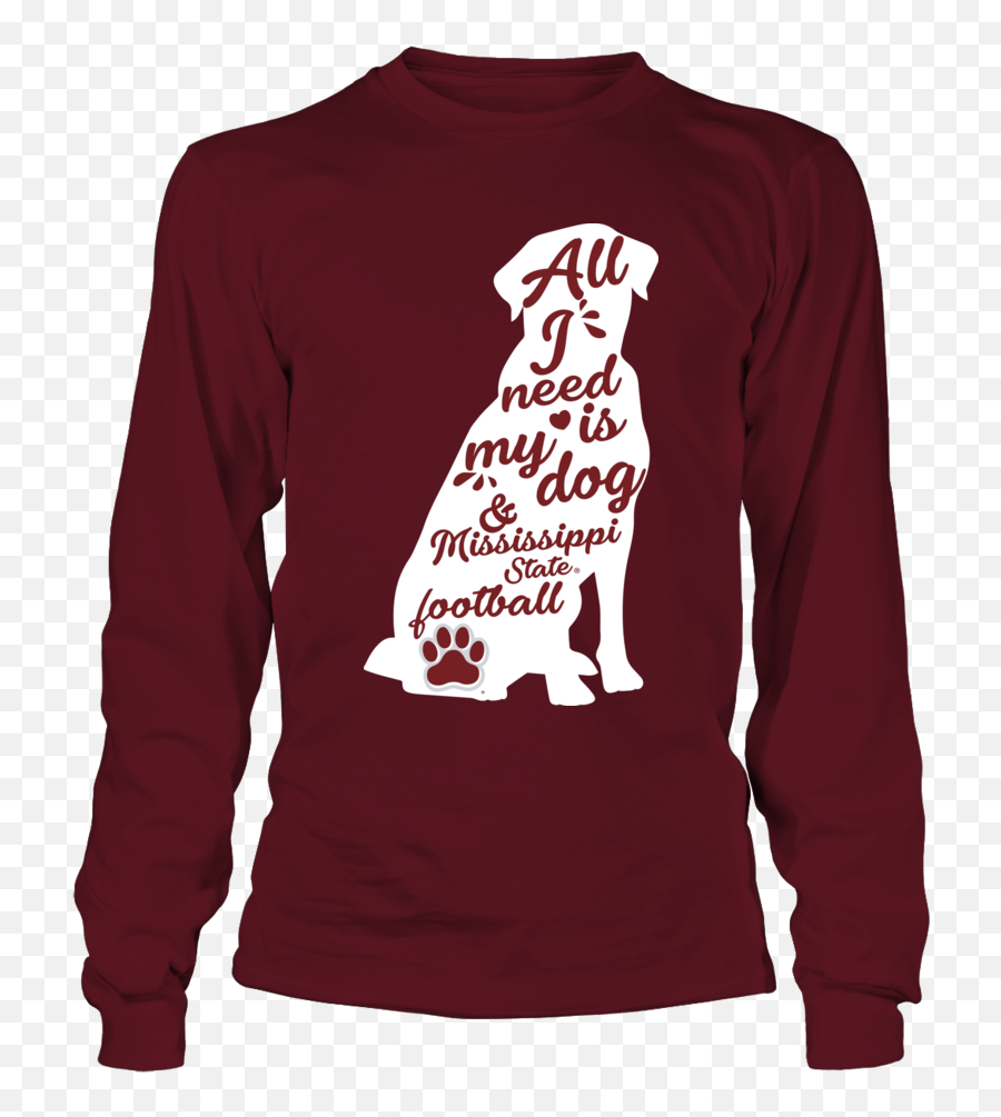 Mississippi State Bulldogs - Wear My Year Round Because Sweatshirt Emoji,Dalmatian Emoji