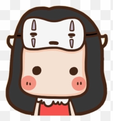 Japan Anime Girl Cute Chibi Blushing Mask freetoedit - Emoji