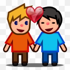 Man Emoji Clipart - Couple Png