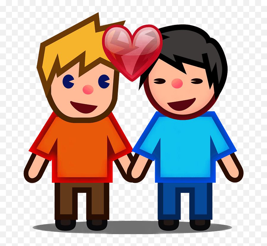 Man Emoji Clipart - Couple Emoji Png,Couple Emoji Text