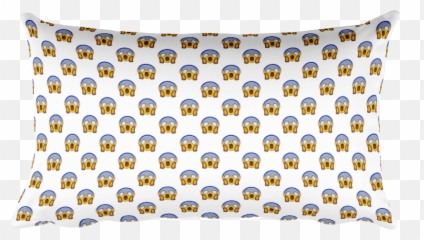 Download Emoji Bed Pillow Face Screaming In Fear Just Emoji - Gucci Horsebit Hobo Canvas Bag,Screaming Emoji