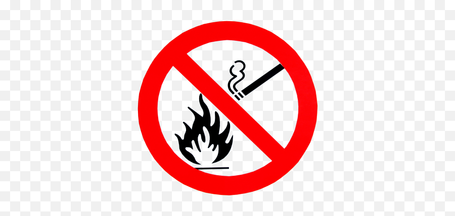 No Smoking No Fire Sign Png - Don T Smoking Logo Png Emoji,No Smoking Emoji