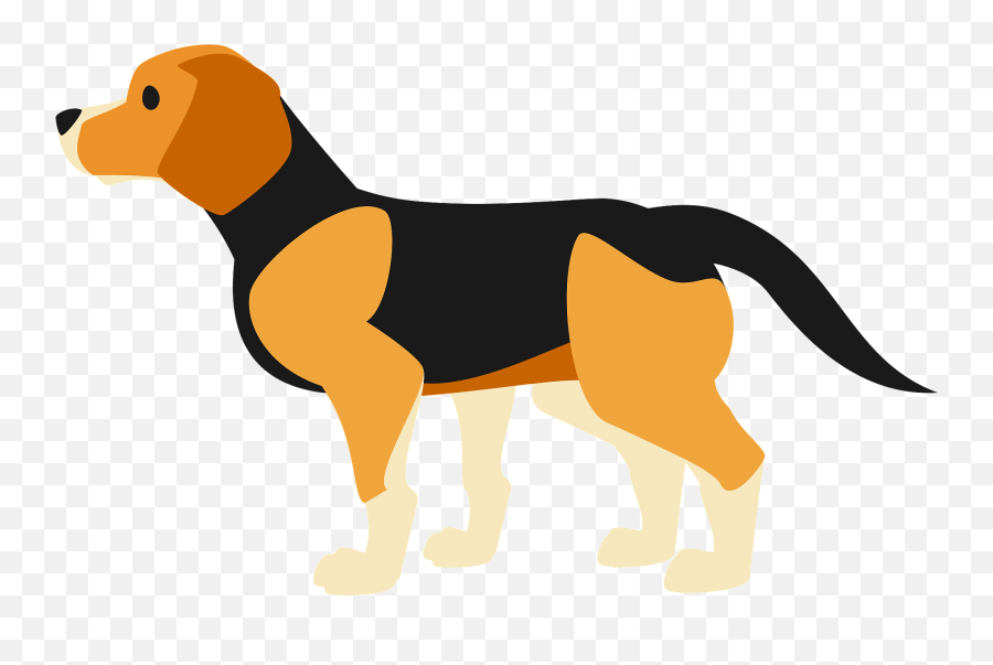 Beagle Dog Clipart Free Download Transparent Png Creazilla - Animal Figure Emoji,Boxer Dog Emoji