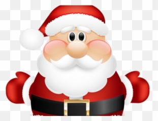 Santa Claus Clipart Golfing - No Background Emoji