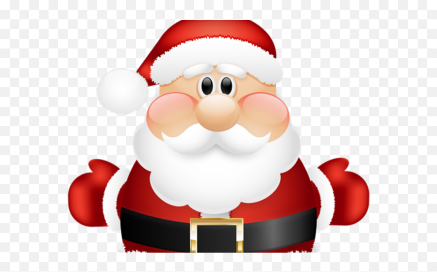 Santa Claus Clipart Golfing - Santa Claus Clipart Santa Clipart No Background Emoji,Santa Emoji Png