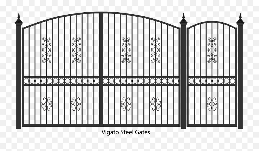 Download Fancy Gate Transparent Image Hq Png Image - Century Park Emoji,Gate Emoji