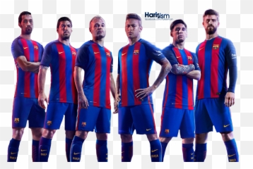 Fc Barcelona 2017 Png Clipart - Fc Barcelona Players Png Emoji,Barca Emoji