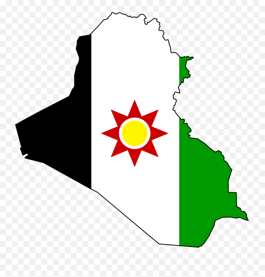 Iraq - Flag Map Of Iraq Emoji,Iraq Flag Emoji