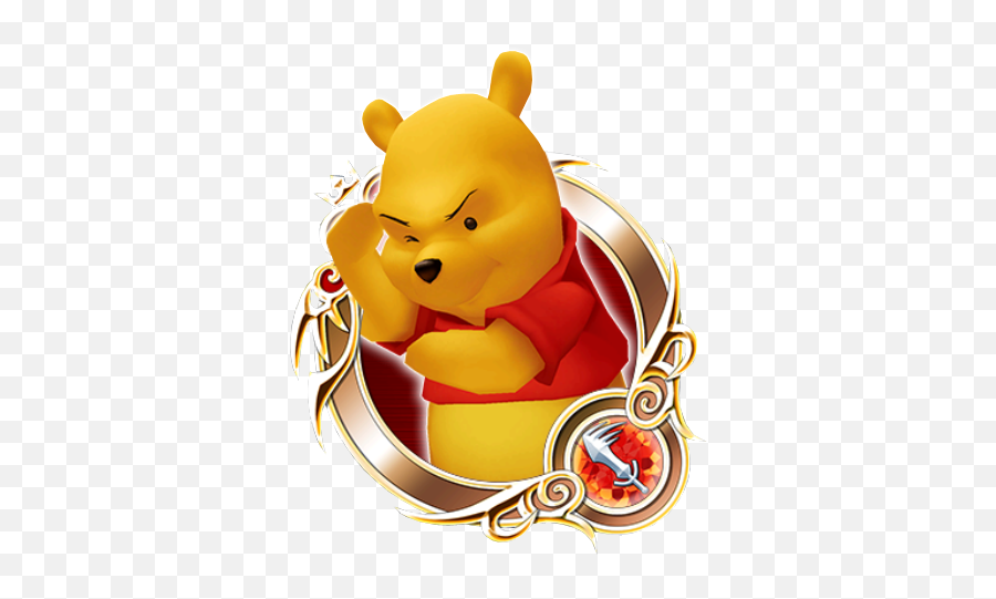 Winnie Pooh Png - Little Mermaid Triton Kingdom Hearts Emoji,Name A Disney Movie Using Emojis