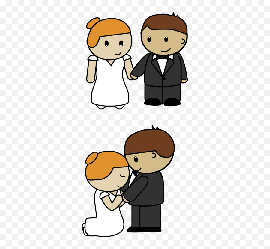 Kiss Married Transparent Png Clipart - Clip Art Emoji,Bride And Groom Emoji