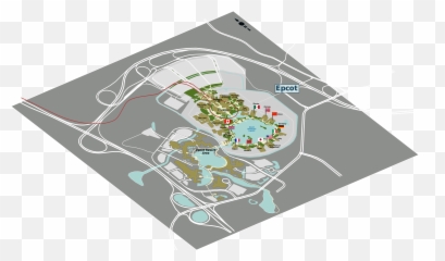 Epcot Map - Epcot Map Emoji,Disney World Emoji