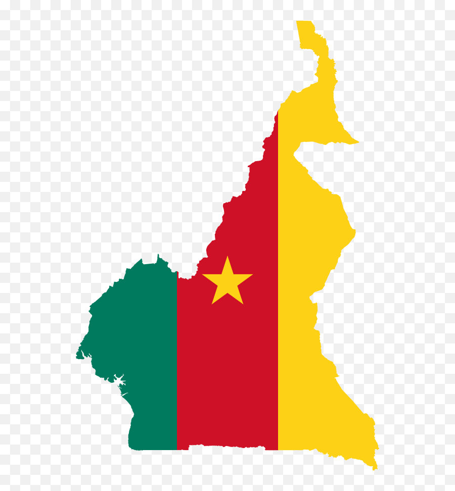 Flag - Cameroon Map And Flag Emoji,Africa Flag Emoji