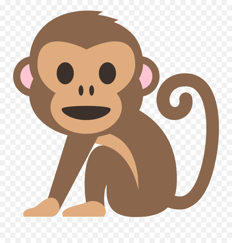 Emojione 1f412 - Monkey Emoji Transparent,Monkey Emoji