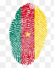 Cameroon Flag - Uae Fingerprint Emoji