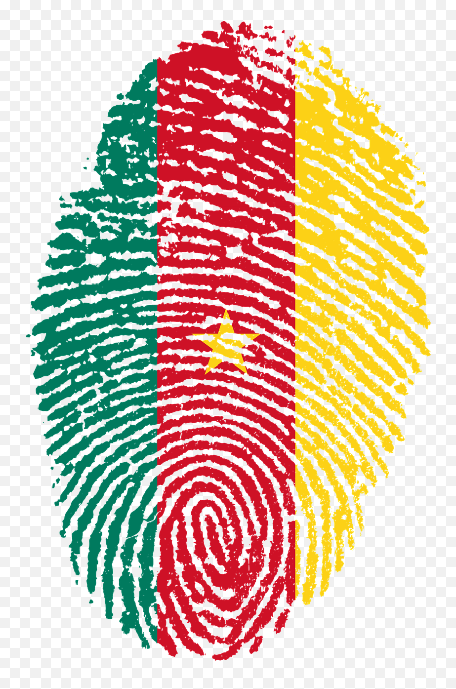 Cameroon Flag - Uae Flag Fingerprint Emoji,Cape Verde Flag Emoji