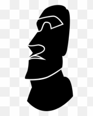 Moai Emoji PNG - Download Free & Premium Transparent Moai Emoji PNG Images  Online - Creative Fabrica