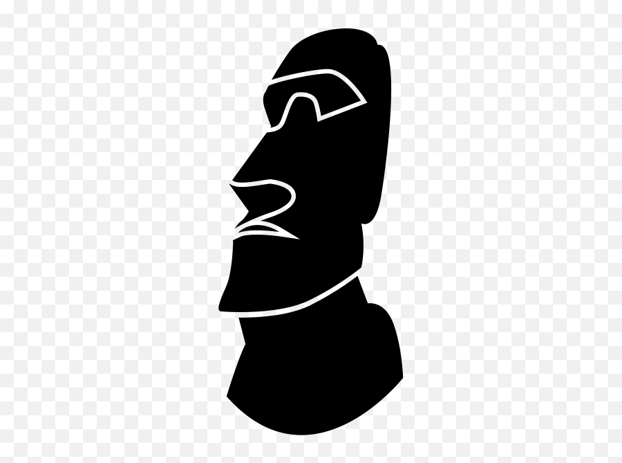 Moai Drawing Dimension Transparent Png Clipart Free - Moai Png Emoji,Moai Emoji
