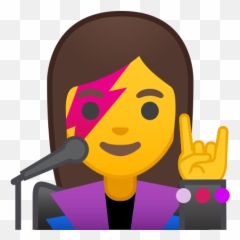 Woman Singer Emoji Meaning With Pictures - Emoji Singer,Violin Emoji