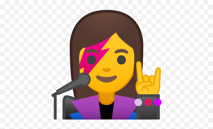 Woman Singer Emoji Meaning With Pictures - Emoji Singer,Violin Emoji
