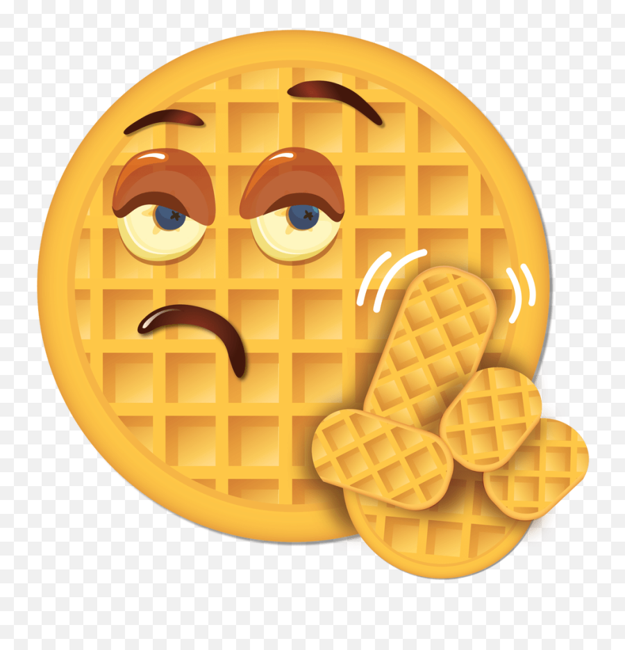 Picture - Stranger Things Eggos Advertising Emoji,Waffle Emoticon