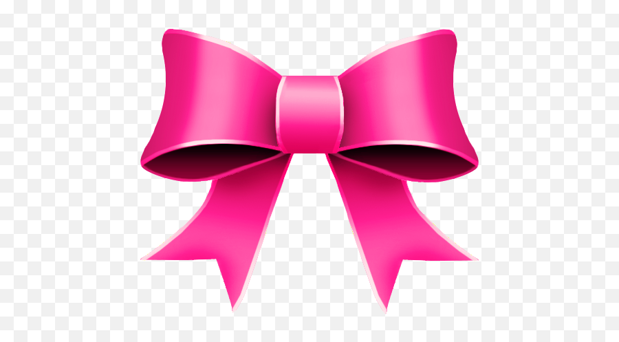 F2u Pink Ribbon Emoji - Transparent Background Pink Bow,Pink Ribbon Emoji