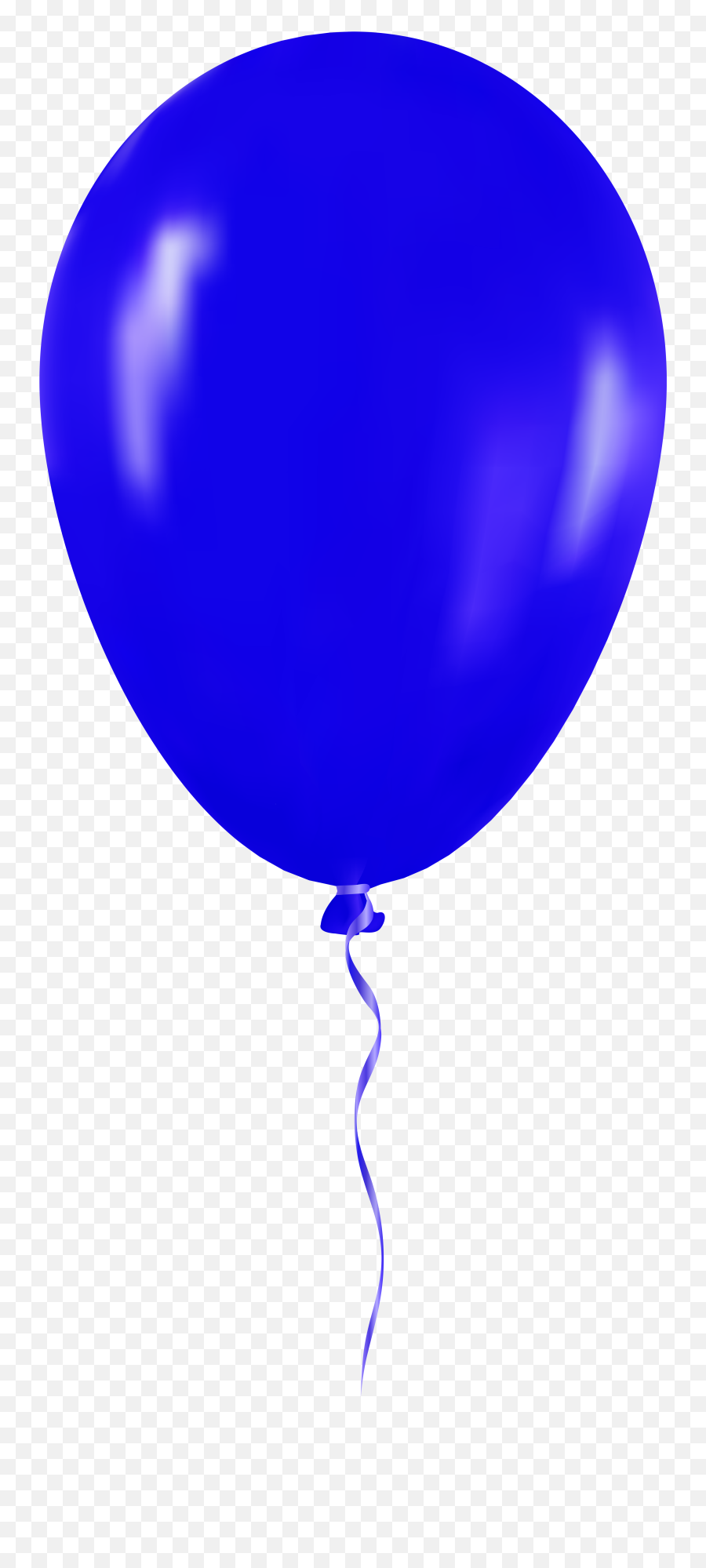 Download Blue Balloon Png Clip Art - Blue Balloon Clipart Emoji,Blue Balloon Emoji